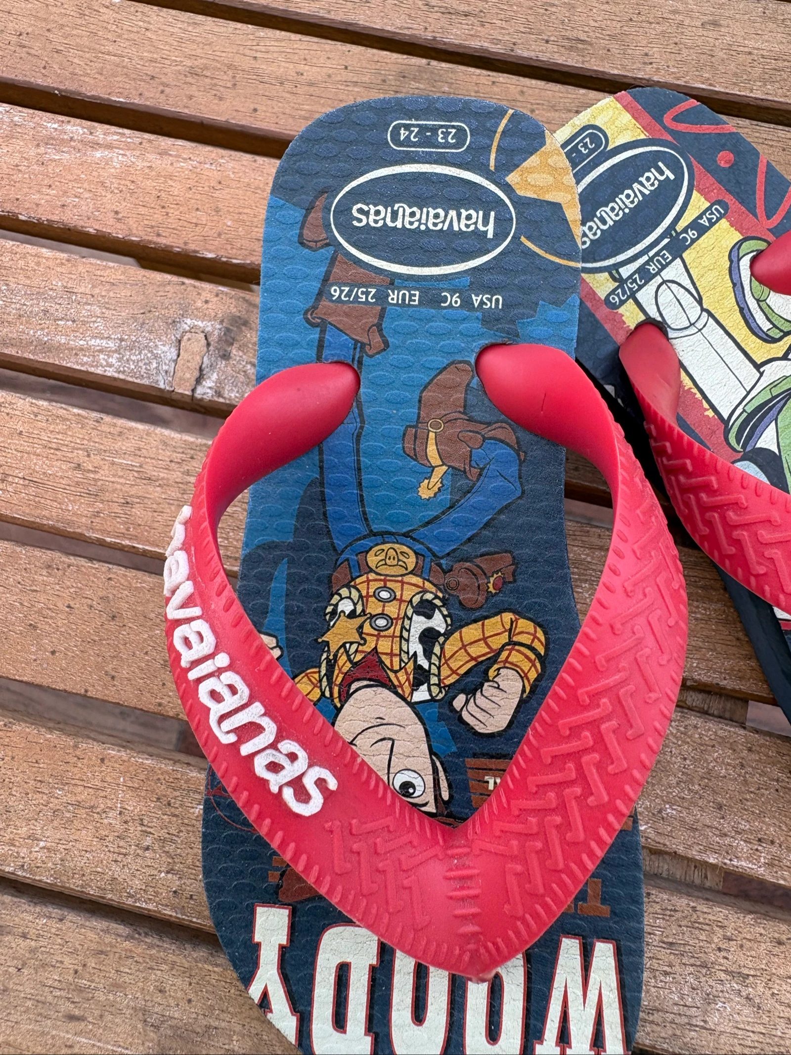 Chanclas Havaianas para niños Toy Story - Talla 23/24 (C7/C8) - Muy buen estado – photo 3